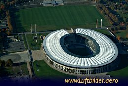 Luftbild Olympiastadion