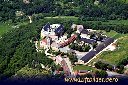Luftbild Burg Allstedt