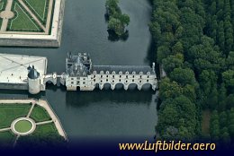 Luftbild Chateau de Chenonceau