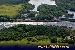 Luftbild Carrao Fluss