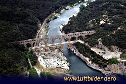 Luftbild Pont Du Gard