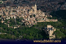 Luftbild Segovia